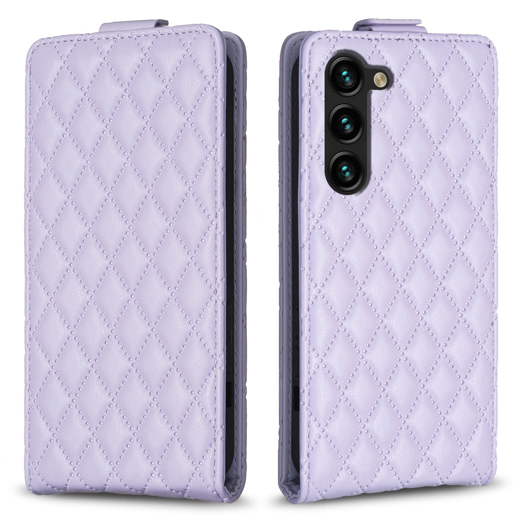BF30 Cellphone Case for Samsung Galaxy S23 Vertical Flip Stand Card Slots Imprinted Leather Phone Cover BF30 Cellphone Case for Samsung Galaxy S23 Vertical Flip Stand Card Slots Imprinted Leather Phone Cover
